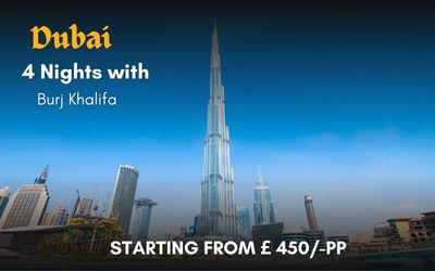 dubai 4 night tour with burj khalifa