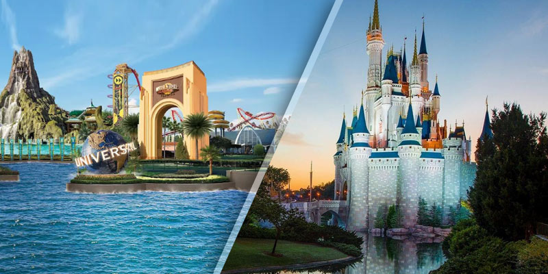 disney land theme park in orlando city in florida